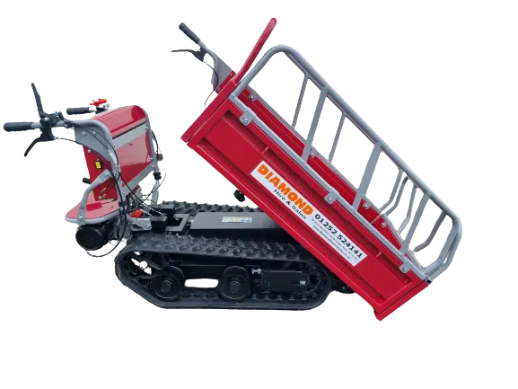 Electric Tracked Barrow Transporter Dumper 450KG